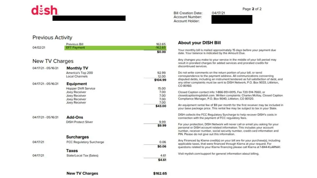 Discount Your Dish Bill With BillSmart Payment! Discount Your Dish Bill With BillSmart Payment!